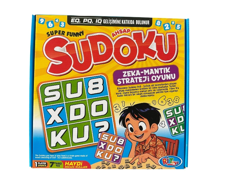 Ahşap Sudoku Oyunu